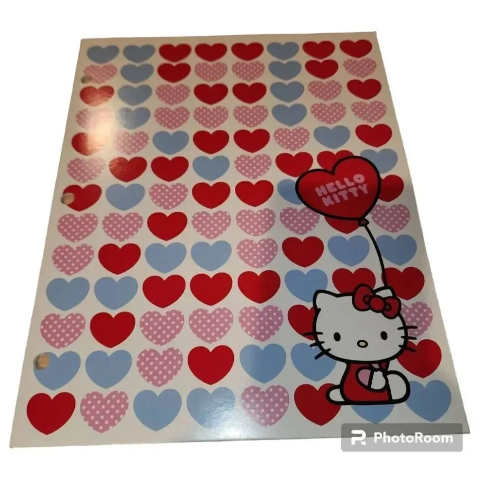 New Sanrio Hello Kitty 3 Ring Pocket Binder Lot‎ Lot Of 3